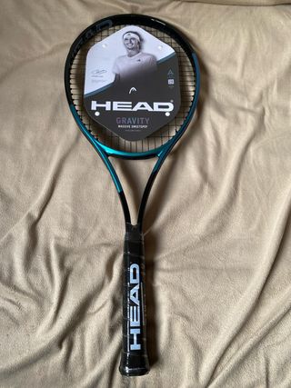 Raqueta Tenis Head Auxetic Gravity MP 295g GRIP 2