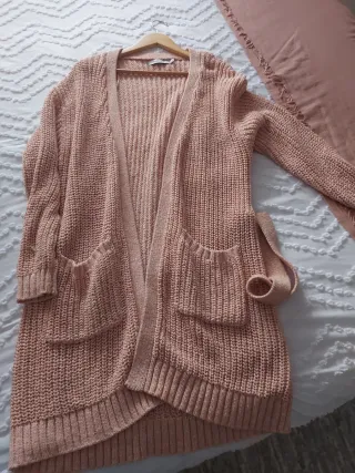 Chaqueta larga Pedro del Hierro rosa