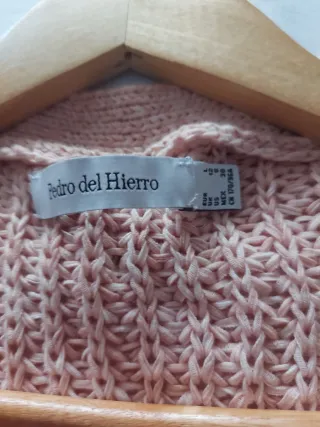Chaqueta larga Pedro del Hierro rosa