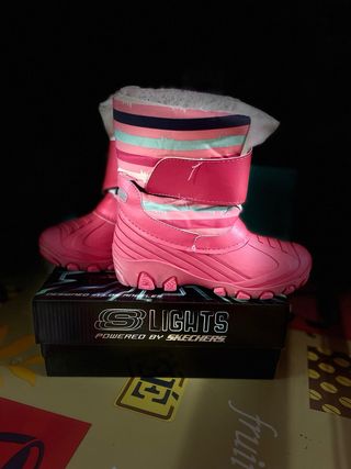 Botas de Nieve Niña Rosa Talla 29