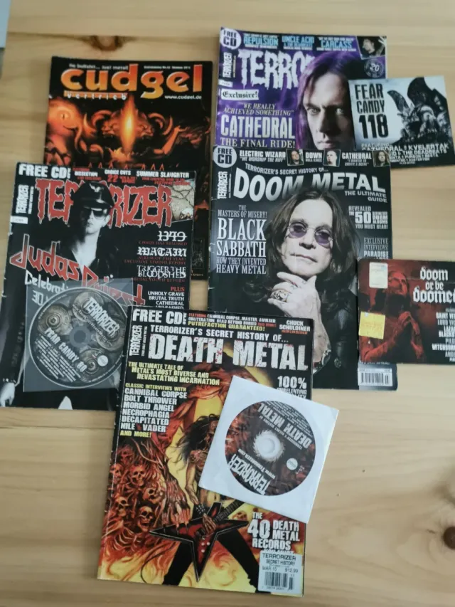 Metal magazines