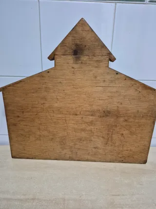 Expositor Casita madera para Dedales y Miniaturas