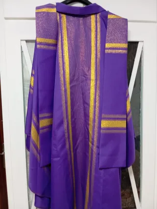 Casulla Morada Adviento Litúrgica