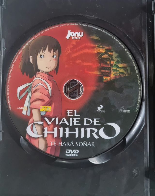DVD El Viaje de Chihiro (Español)