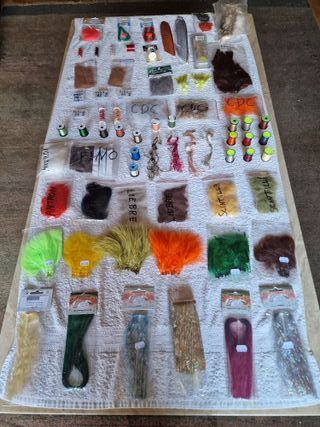 Material para montaje de moscas