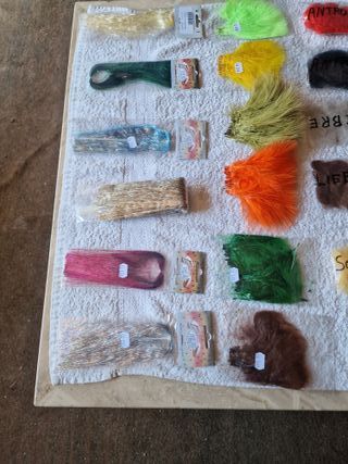 Material para montaje de moscas