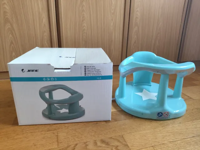 Asiento bañera bebé Jane azul