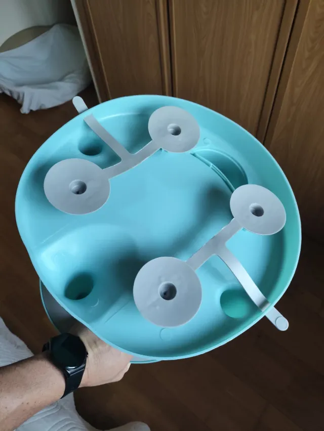 Asiento bañera bebé Jane azul