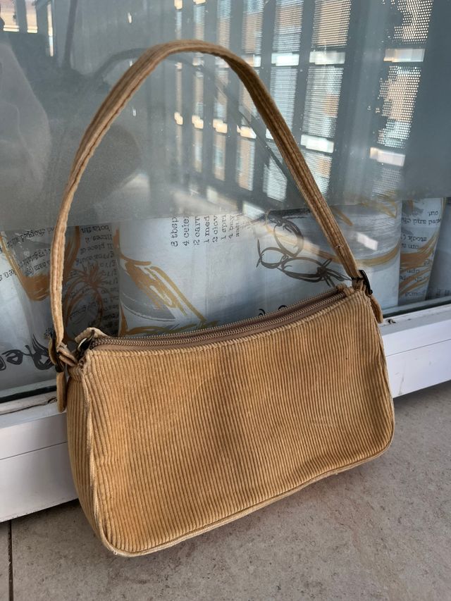 Bolso mini de pana