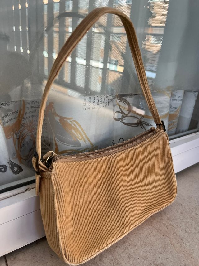Bolso mini de pana