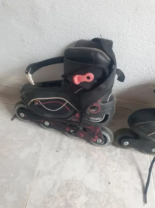 Patines en línea negros