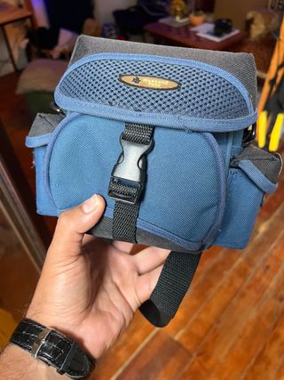 Bolsa Cámara Weekend Foto Azul