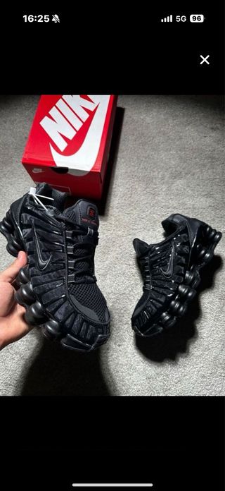 Nike Shox R4 Zapatillas Negras del 40 al 45