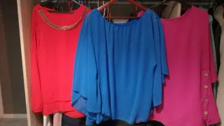 Lote 3 Blusas Talla Única 10 e las 3