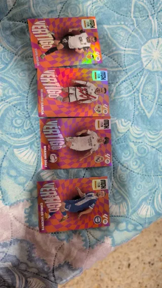 Cartas Panini MGH Vertigo Fútbol