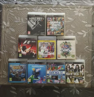 Lote Juegos PS3: Call of Duty, GTA V...