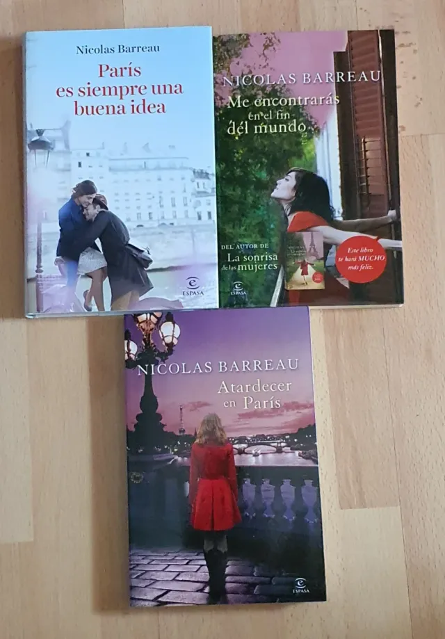 Lote libros Nicolas Barreau