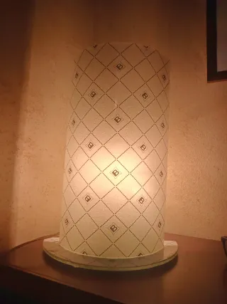 Lampada anni 80 vetro Murano
