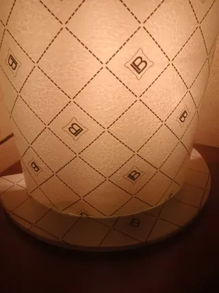 Lampada anni 80 vetro Murano