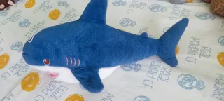 Peluche Tiburón Azul 50cm