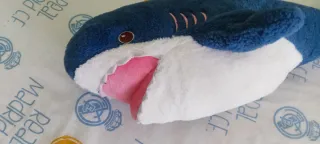 Peluche Tiburón Azul 50cm