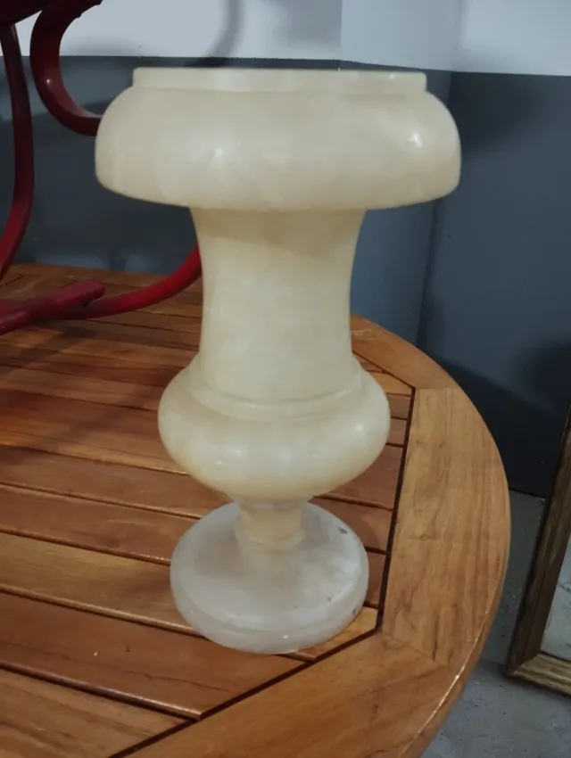 Lámpara de Alabastro Beige