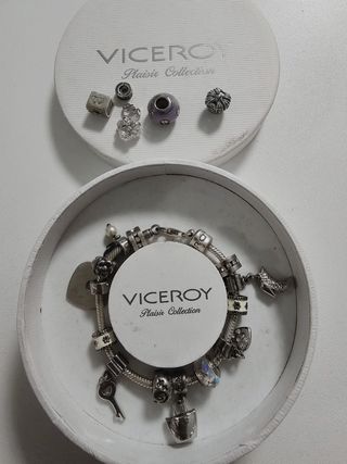 Pulsera Viceroy Plata y Morado