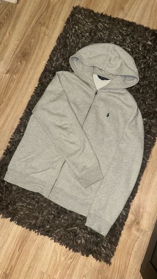 Chaqueta Polo Ralph Lauren Gris Cremallera