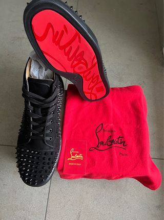 Christian Louboutin Louis Orlato Nere Borchie