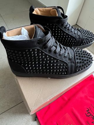 Christian Louboutin Louis Orlato Nere Borchie