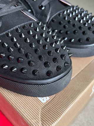 Christian Louboutin Louis Orlato Nere Borchie