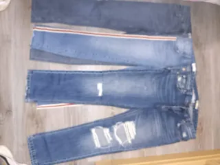 Lote de 3 vaqueros Zara y Pull & Bear