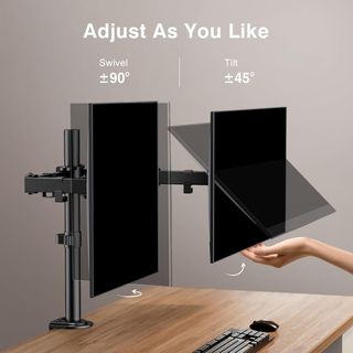 ✨ - ErGear Soporte 2 Monitores para 13-32” Pulgada