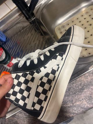 Zapatillas Vans Checkerboard Hi-Top