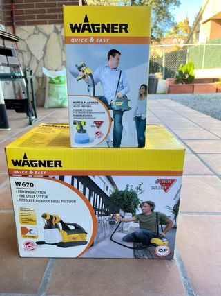 URGE Wagner W670 Compresor Pintura Eléctrico