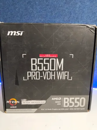 MSI B550M PRO-VDH WIFI Placa Base AM4 DDR4