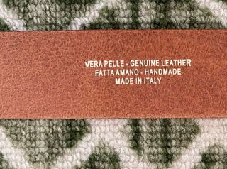 Cintura vera pelle 125 cm