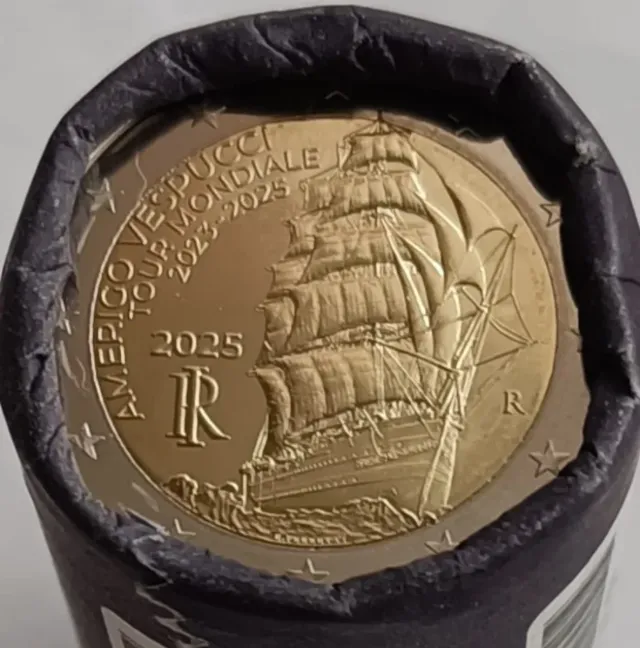 Moneda 2 Euros Amerigo Vespucci 2023-2025