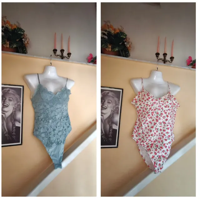 Set 2 Body Donna Pizzo e Floreale