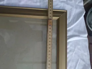 Cornice portafoto legno dorato