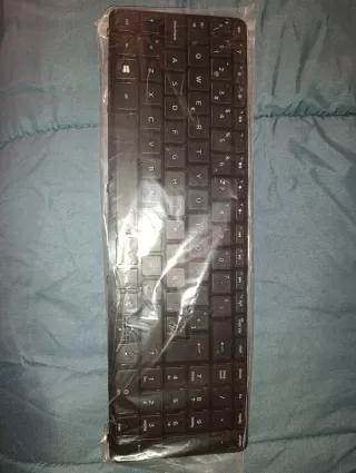 Placa de teclado HP Negra