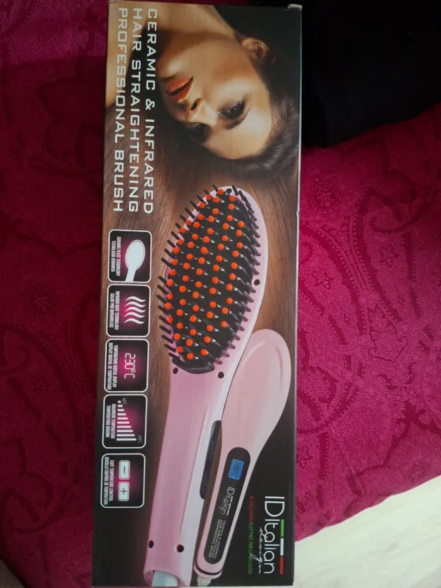 Cepillo Alisador Profesional IDItalian Design Rosa