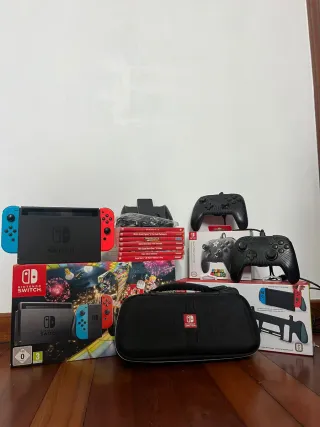 Nintendo Switch con giochi