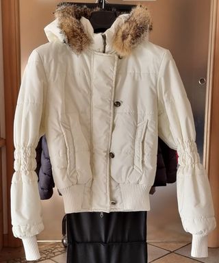 Giubbotto donna Mattajeans bianco