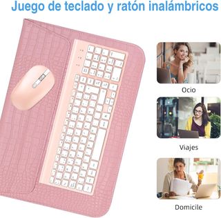 ✨ - cimetech Teclado y Ratón Inalámbrico, 2.4G Com