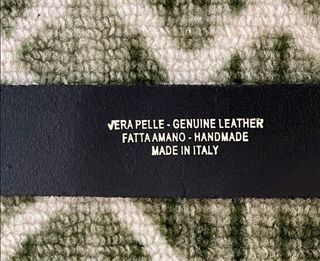 Cintura vera pelle nera