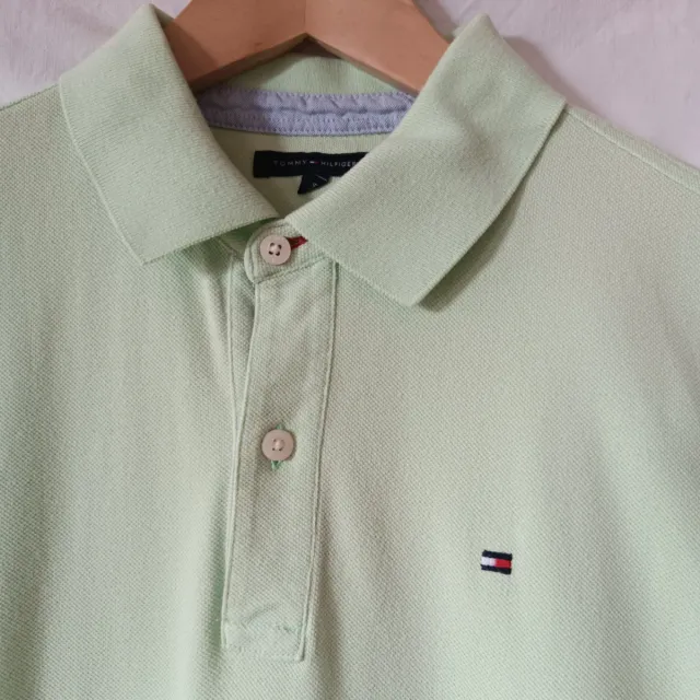 Polo Tommy Hilfiger niño verde