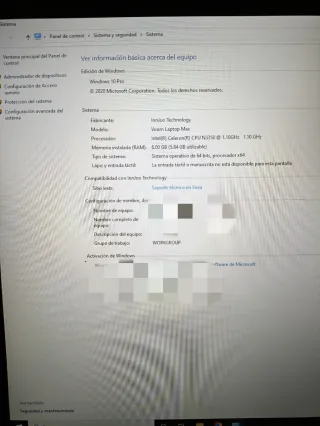 Portátil Innjoo Windows 10 64 bits