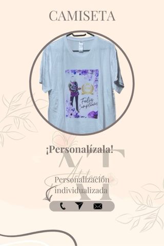 Camiseta, personalízala