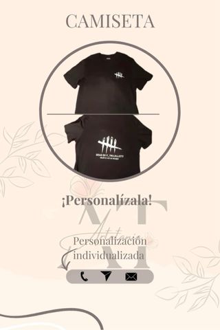 Camiseta, personalízala